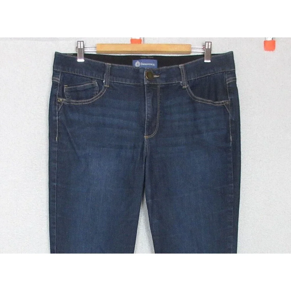 Democracy  Absolution Jeans Womens 14P Bootcut Dark Wash Stretch Denim 36x29